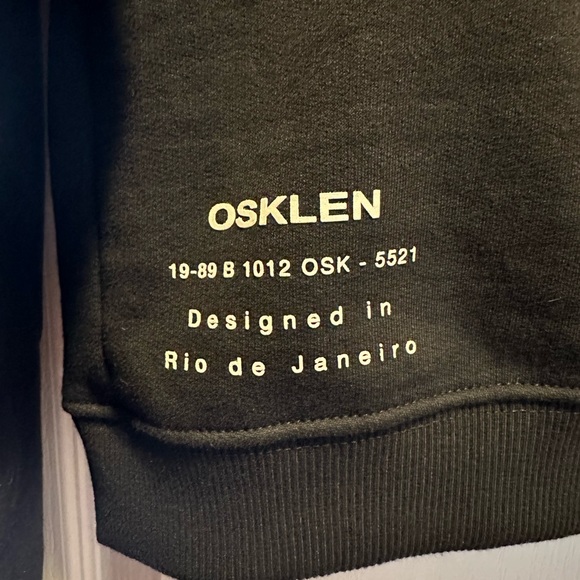 Osklen Logo-print Cropped Sweatshirt, Medium - Picture 4 of 4